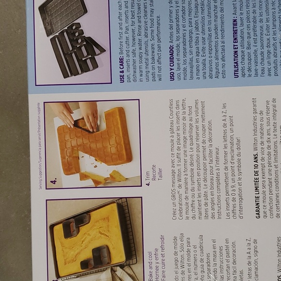 Wilson: Make your own mold cake pan set - Picture 4 of 4